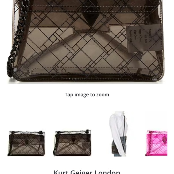 Kurt Geiger London Vinyl Mini Bag - Picture 5 of 5